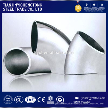 90 degree stainless steel elbows / 316L stainless steel pipe fittings